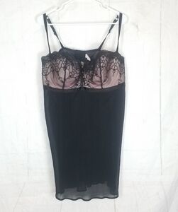 Cacique sheer lingerie nightie nightgown pajamas